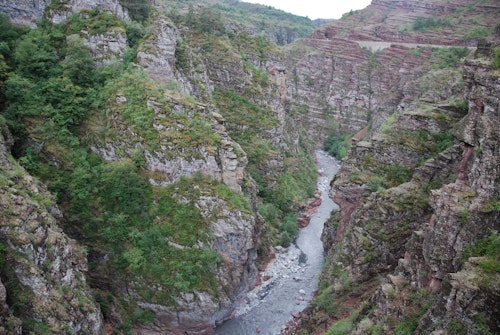 Gorges de Daluis 4-hour guided trekking tour
