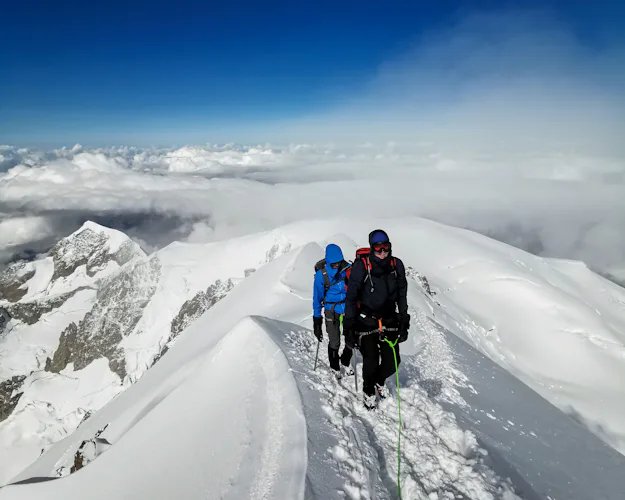 Mont Blanc 5-day ascent with previous training
