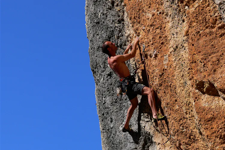 Rock climbing in Catalonia