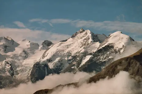 4-day ski touring trip in the Bernina massif