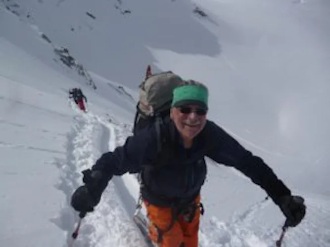 climbing- ski touring Monte Rosa