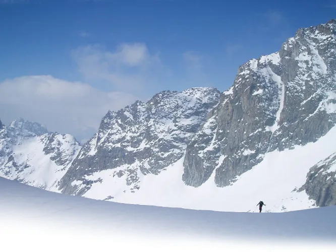 Gran Paradiso ski mountaineering tour