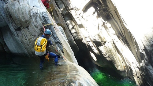 1/2 Day Canyoning For Beginners in Val Bodengo