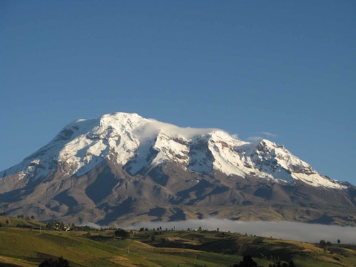 Chimborazo guided ascent in Ecuador