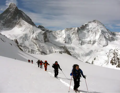 Randonnée glaciaire à Zinal avec un guide, Alpes Suisses