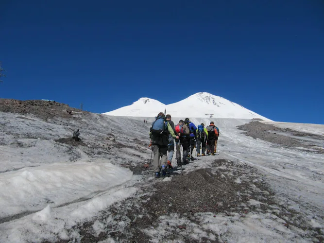 Escalade du Mont Elbrus, Caucase (privé)