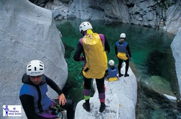 Val Bodengo canyoning in northern Italy (intermediate) | Italy