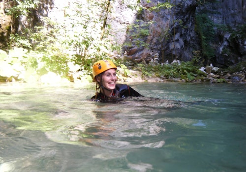 Resceto (Massa) guided canyoning half-day tour