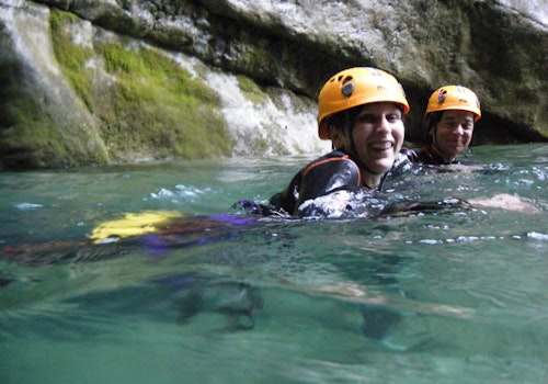Bagnone (Massa) guided canyoning half day tour