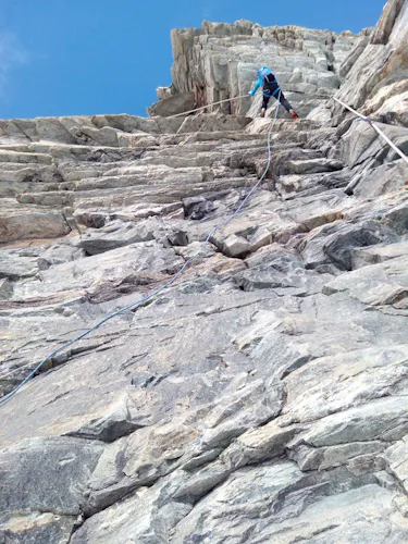 Matterhorn hornli ridge fixed ropes