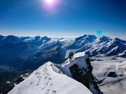 Matterhorn guided climb via Hornli ridge