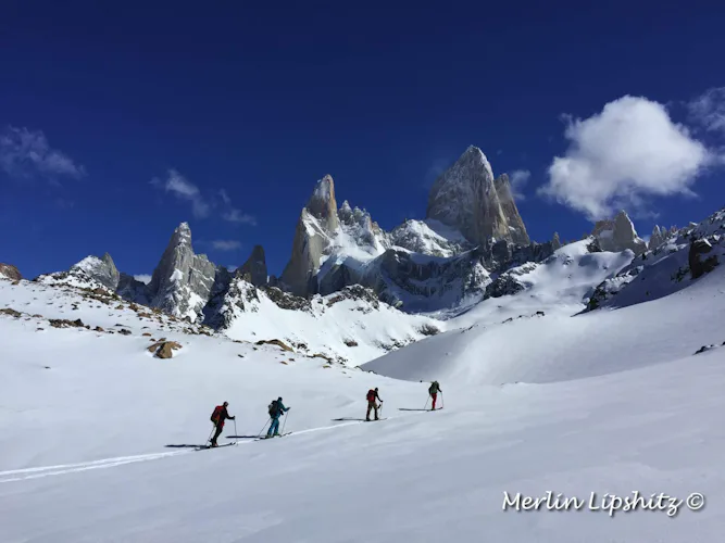 Gorra Blanca guided 5 day tour with splitboard
