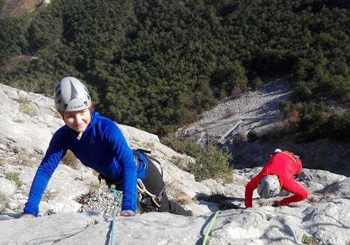 Arco 2-day multi-pitch rock climbing trip, Sarca Valley