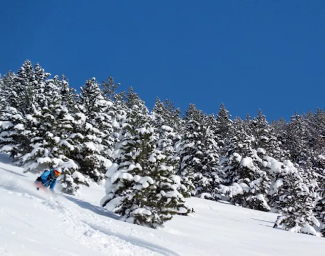 Baqueira Beret freeride snowboarding, Catalan Pyrenees 1