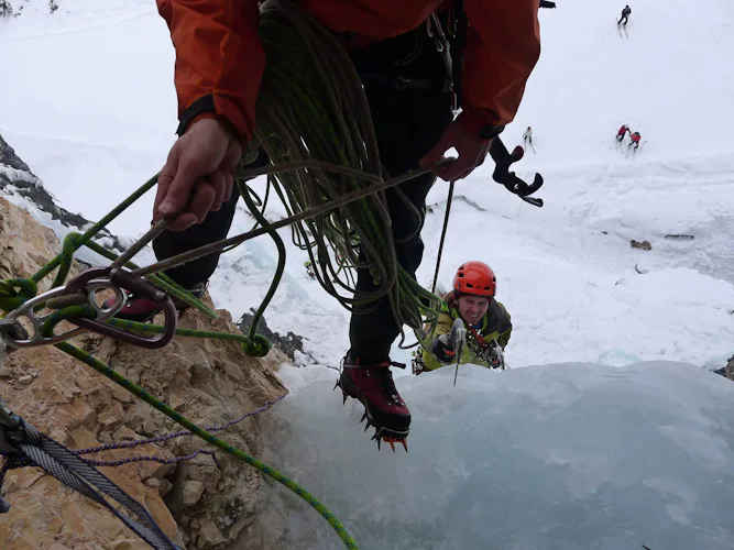 Guide Ice climbing in Gasteiner