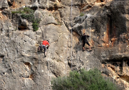 Mallorca guided Multipitch Rock Climbing for 1 or more days