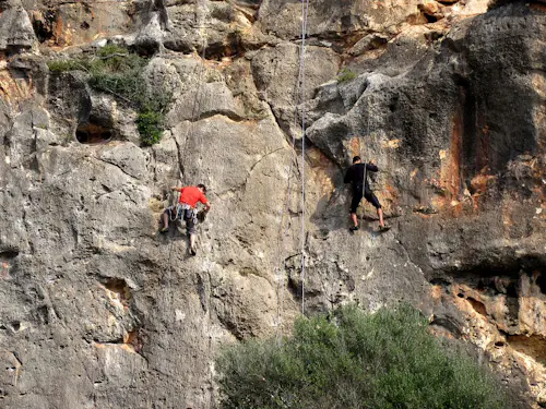 Escalada en Roca Multilargo Guiada en Mallorca por 1 o más días