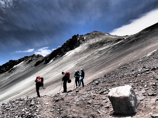 Ascenso guiado de 17 días al Aconcagua por la Ruta Normal