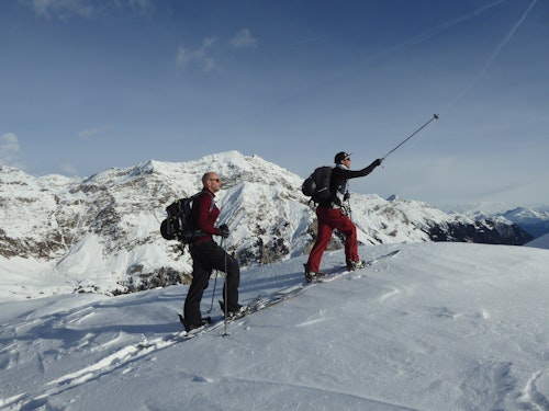 Alpes de Silvretta, circuit avec un guide de 4 jours en Splitboard