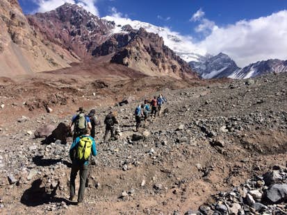 Aconcagua 360°, 19-day expedition from Valle de Vacas