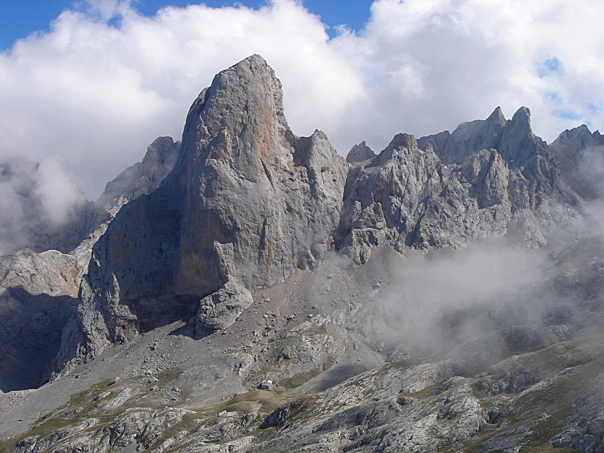 Picos de Europa rock climbing