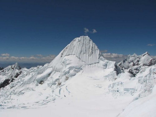 8-day Alpamayo ascent in the Cordillera Blanca