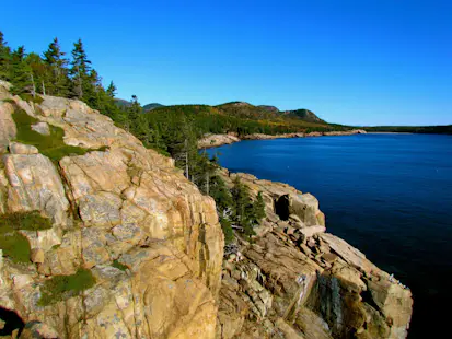South Otter Cliffs, Acadia, Guided Rock Climbing