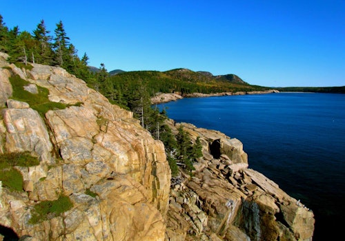 South Otter Cliffs, Acadia, Guided Rock Climbing