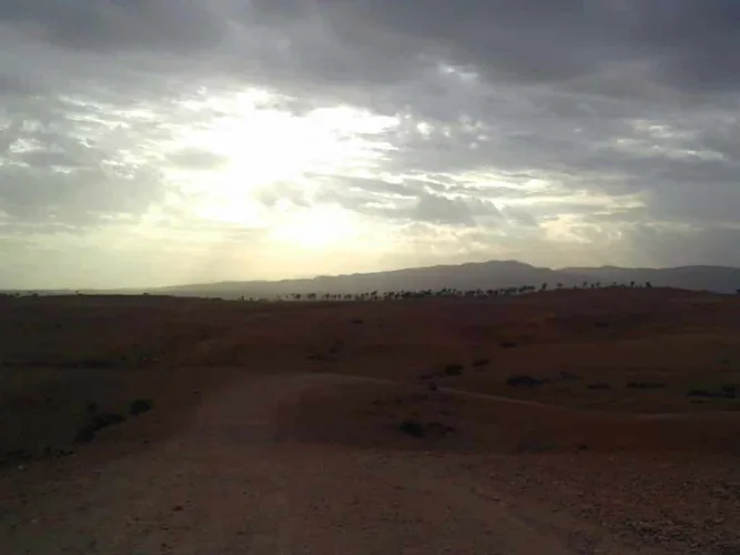 Agafay Desert trail running tour near Marrakech