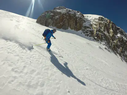 Valle de Chamonix viaje de 4 días de esquí fuera de pista guiado