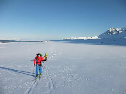 Lyngen Alps programa de esquí y navegación, Noruega