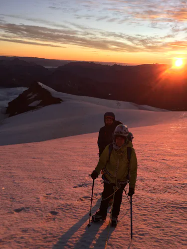 Curso alpino: Ascenso al Monte Tronador y escalada en roca en Bariloche