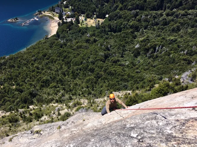 Guided rock climbing trip in Frey Hut, Bariloche
