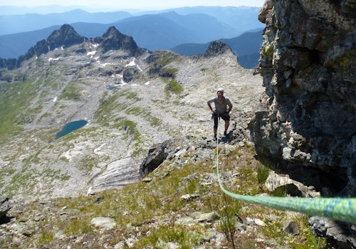 3-day guided Valhalla alpine rock climbing program
