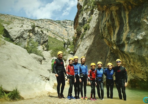1-day canyoning trip in Río Vero in the Pyrenees