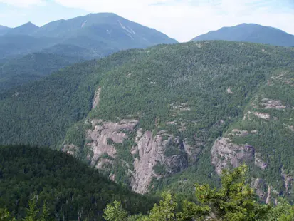 Rock climbing in the Adirondacks Mountains