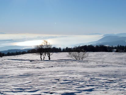 Mont Sujet guided winter trek