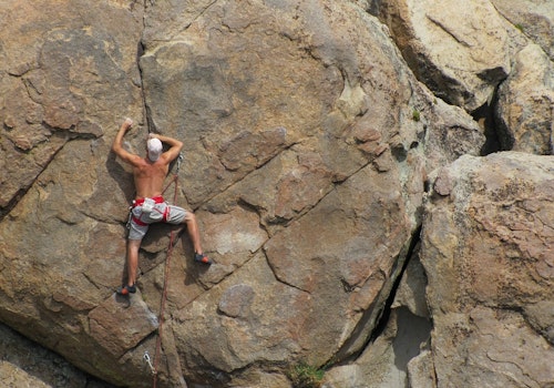 Full Day Multi-Pitch Rock Climbing Course in Utah