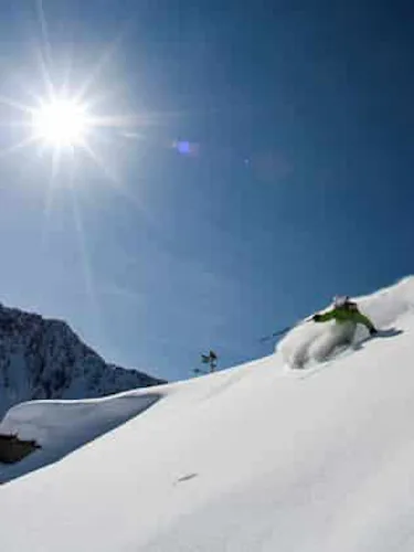 Wasatch ski touring course
