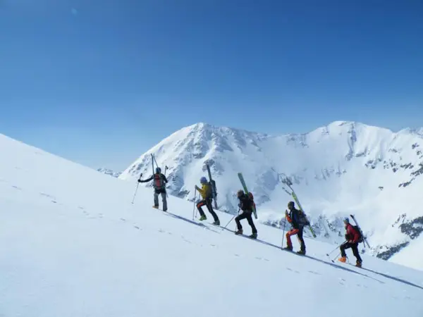 ski touring course in High Tatras