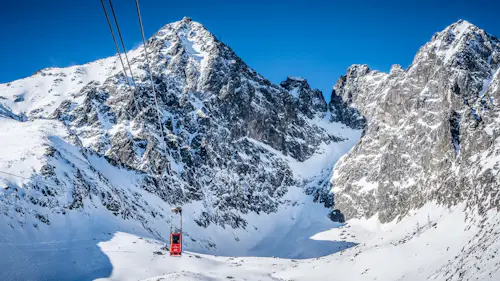 Lomnicky guided winter ascent in High Tatras