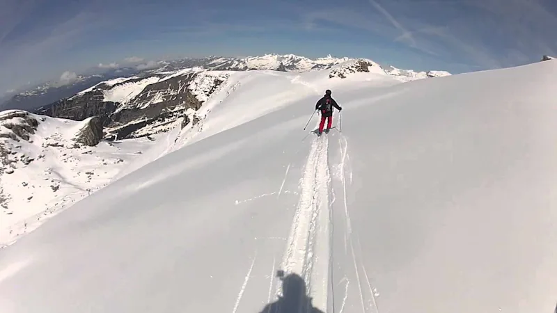 Flaine ski touring and freeride day trip