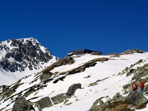 Zbojnicka Hut, High Tatras, Guided Snowshoeing