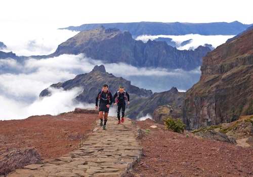Ribeira Brava volcanoes 4-day trail running, Madeira