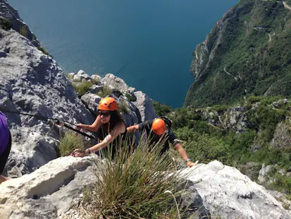 Via ferrata tour in Cima Capi at Lake Garda