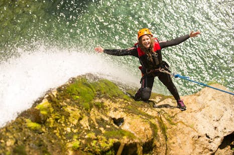 Palvico canyoning tour for the whole family in Italy