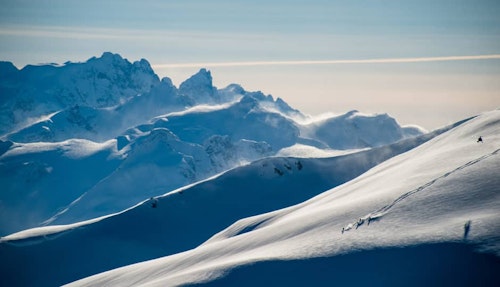 5-day private heliskiing trip in the Skeena Mountains