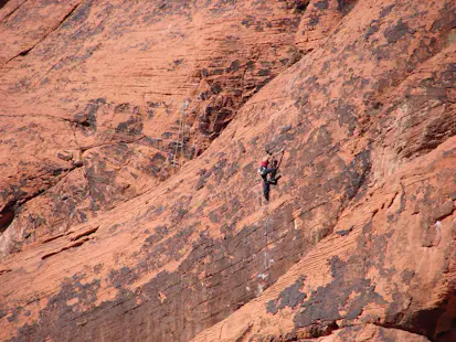 2-day rock-climbing introduction course in Red Rock and Eldorado Canyon
