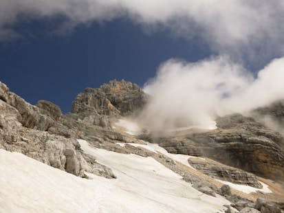Razor mountain, Julian Alps, Guided Winter Climb
