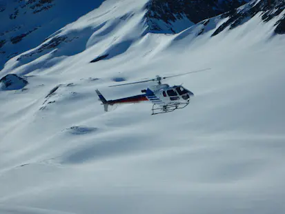 Programme avec guide d'une journée en héliportage en Vallée d'Aoste